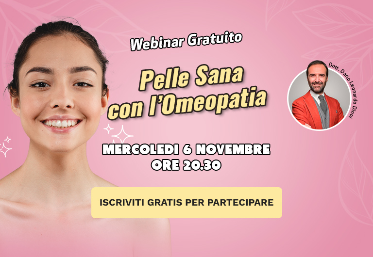 Webinar - Pelle Sana con l'Omeopatia